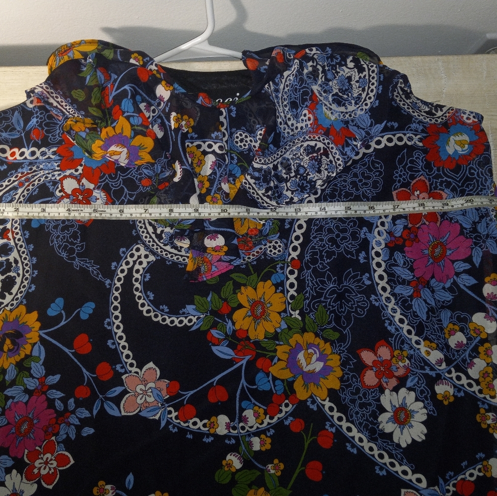 Floral Maxi Dress, Multi Color, Size XL - Picture 8 of 9